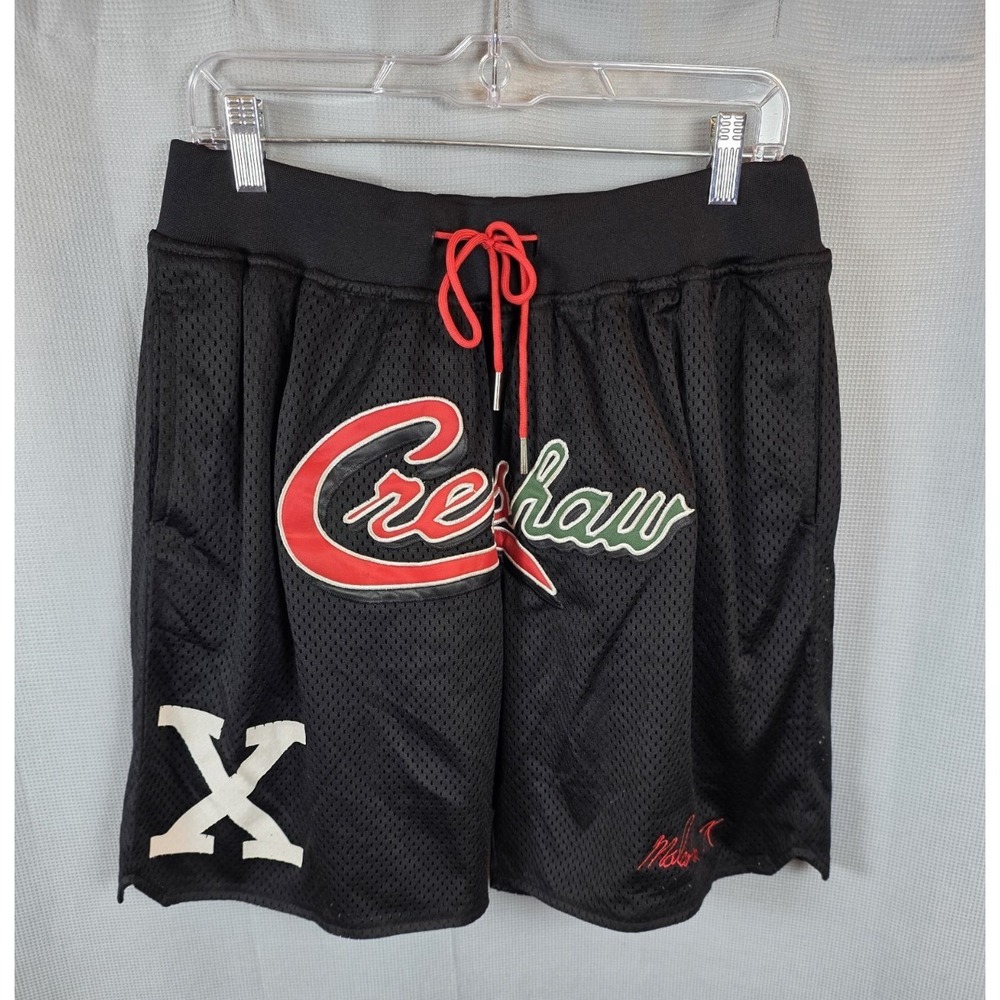 Headgear‎ Classics Basketball Shorts Crenshaw Malcolm X Nipsey Hussle Size Large